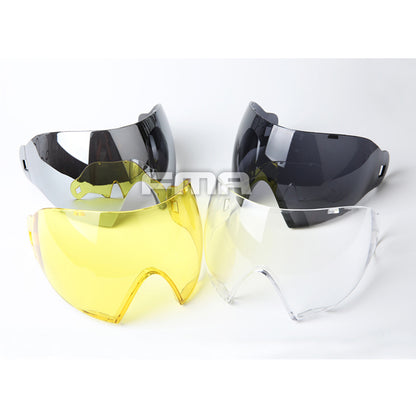 FMA F1 Safety lens Anti-fog double/single layer lens for F0001-0025 F1 glasses lens