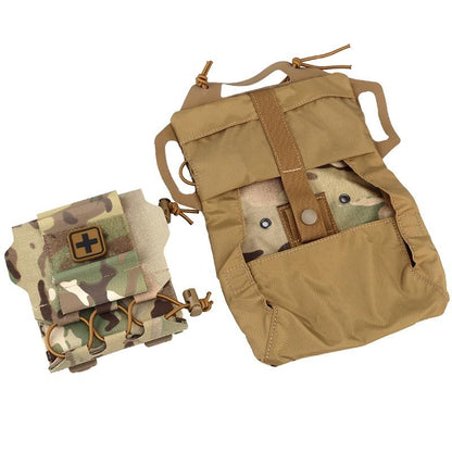 IDOGEAR Tactical First Aid Kit Pouch MOLLE Medical Pouch IFAK Pull-Out BP-87