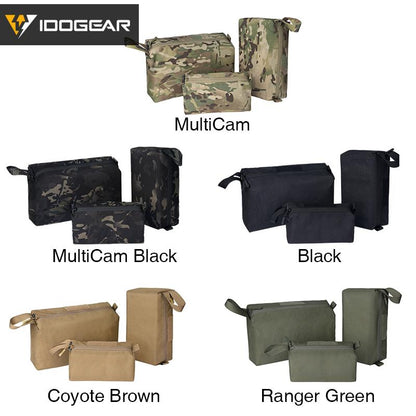 IDOGEAR Tactical Trapezoid Storage Pouch Utility Pouch Packing Cubes Military Multi-function Camouflage Practical Bag Outdoor Gear 35102