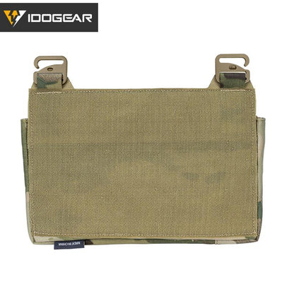 IDOGEAR Tactical DOPE Dump Pouch Tool Storage Pouch Front Panel Velcro Hook&loop Exhaust Hole with Partition Adjustable Camping Hiking Outdoor 3596