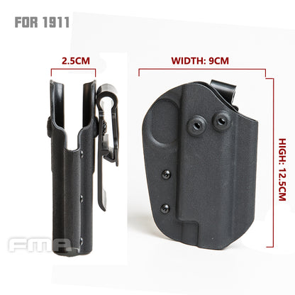 FMA Tactical Holster KYDEX For 1911 Belt Clip System Mount 1911 holster Tactical Pouch 1339 STYLE B