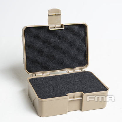 FMA Tactical Small Storage Box Plastic Carry Box Case with Sponge Shockproof Container military army camping Box Outdoor TB1356