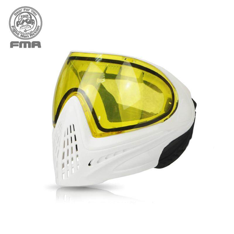 FMA F1 Full Face Safety Mask Face Guard Paintball Anti-fog Goggle Mask Paintball Military Hiking Outdoor Army Tactical Gear