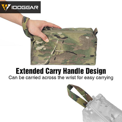 IDOGEAR Tactical Trapezoid Storage Pouch Utility Pouch Packing Cubes Military Multi-function Camouflage Practical Bag Outdoor Gear 35102