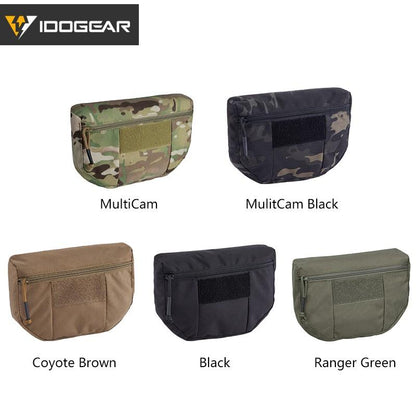 IDOGEAR Tactical Armor Carrier Drop Pouch AVS JPC CPC Pouch Waist Bag EDC Combat Drop Pouch 3520