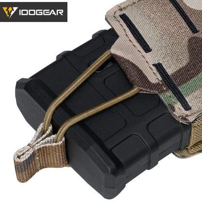 IDOGEAR Tactical Single Mag Pouch For 556 Mag Singel Magazine Carrier Military MOLLE Mag Pouch 3566