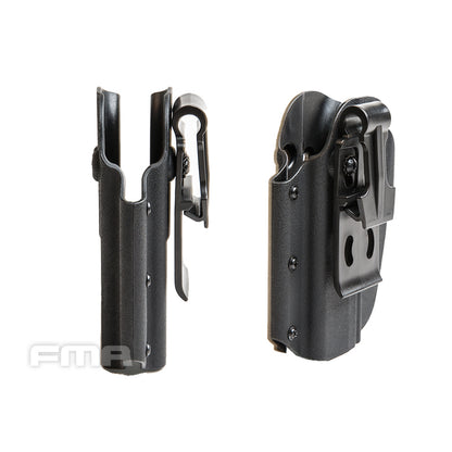 FMA Tactical Holster KYDEX Holster For 92 Belt Clip System Mount Paintball gear style B TB1341