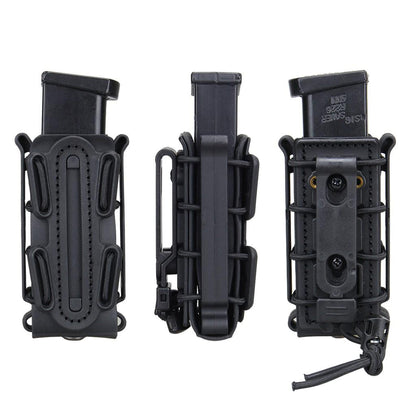 IDOGEAR Tactical Magazine Pouch Soft Shell With Molle Clip 3515