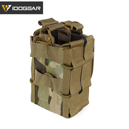 IDOGEAR MOLLE Modular Double Magazine Tactical Pouch Mag Pouch Molle Pouch 3539