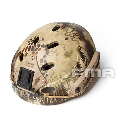 FMA Tactical Helmet Special Force Recon Headwear with Rail & NVG Shroud Military Wargame Training Portective Helmet Survival Kit 1246