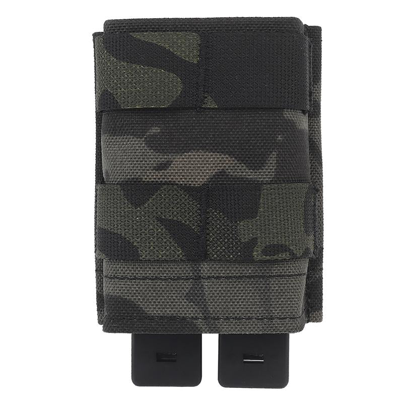 IDOGEAR Tactical Single Magazine Pouch For 5.56mm Mag with Hard Insert Carrier Quick Draw Military Molle Mag Pouch MG-F-11