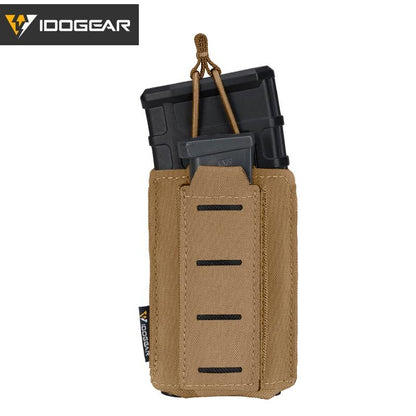 IDOGEAR Tactical Double Magazine Pouch For 9mm & 556 MOLLE 3569