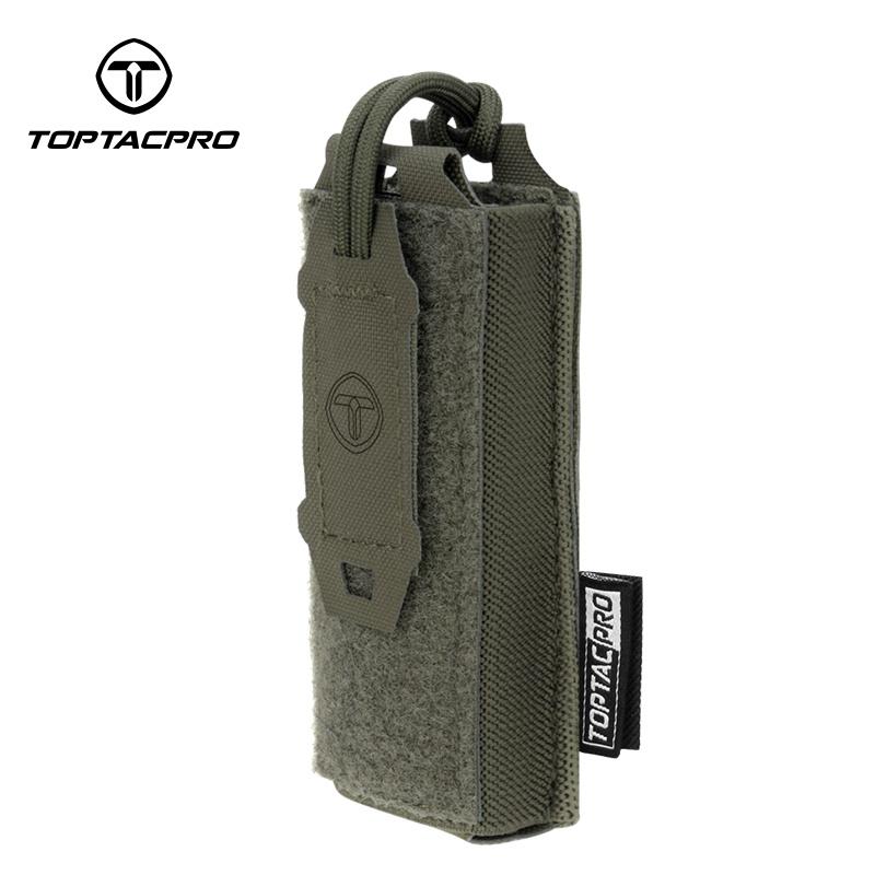 TOPTACPRO Tactical Mini Tool Pouch Storage Bag Molle Magazine Pouch Military Folding-Knife Pouch 8516