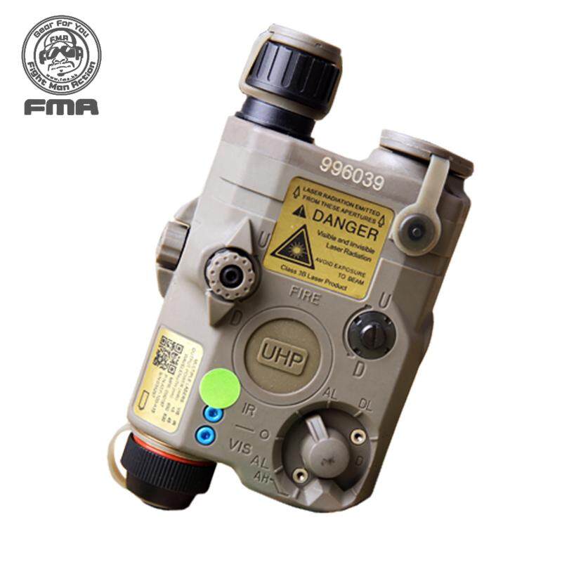 FMA PEQ LA5-C Upgrade Version LED White Light + Green Laser With IR Lenses Paintball Military Hiking Army Tactical Laser Light