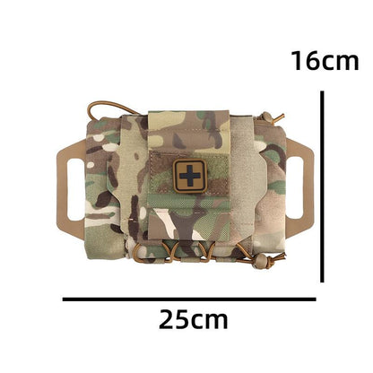 IDOGEAR Tactical First Aid Kit Pouch MOLLE Medical Pouch IFAK Pull-Out BP-87