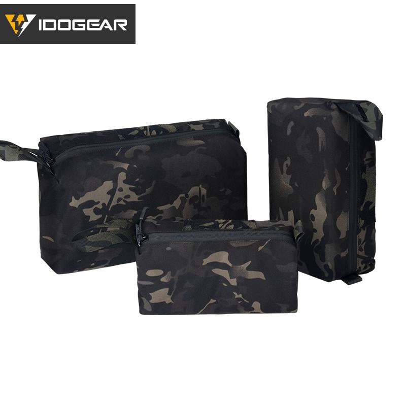 IDOGEAR Tactical Trapezoid Storage Pouch Utility Pouch Packing Cubes Military Multi-function Camouflage Practical Bag Outdoor Gear 35102