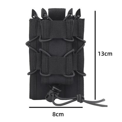 IDOGEAR Tactical Double TC Magazine Pouch For 9mm & 5.56 Mag MOLLE Mag Carrier MG-50