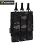 IDOGEAR Tactical SMG Triple Magazine Pouch MOLLE Kriss Mag Carrier For SMG MP7 MP5 Mag Pouch Holder 3576