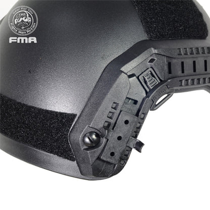 FMA Tactical Maritime Helmet MH Helmet ABS Military with NVG Shroud L/XL size Sports cycling Helmet TB836 Paintball Military Hiking Army Tactical Helmet