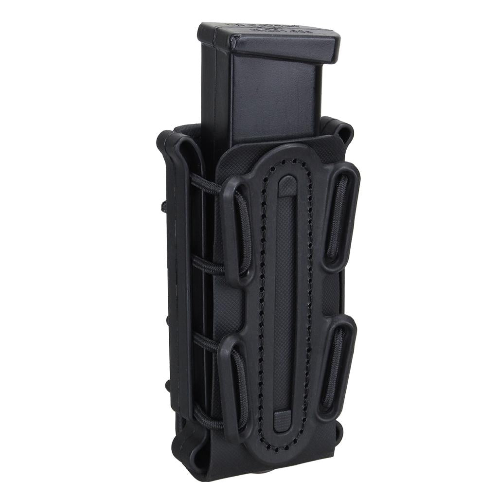 IDOGEAR Tactical Mag Pouch For 9mm Mag Soft Shell Mag Pouch With MOLLE Clip 3515