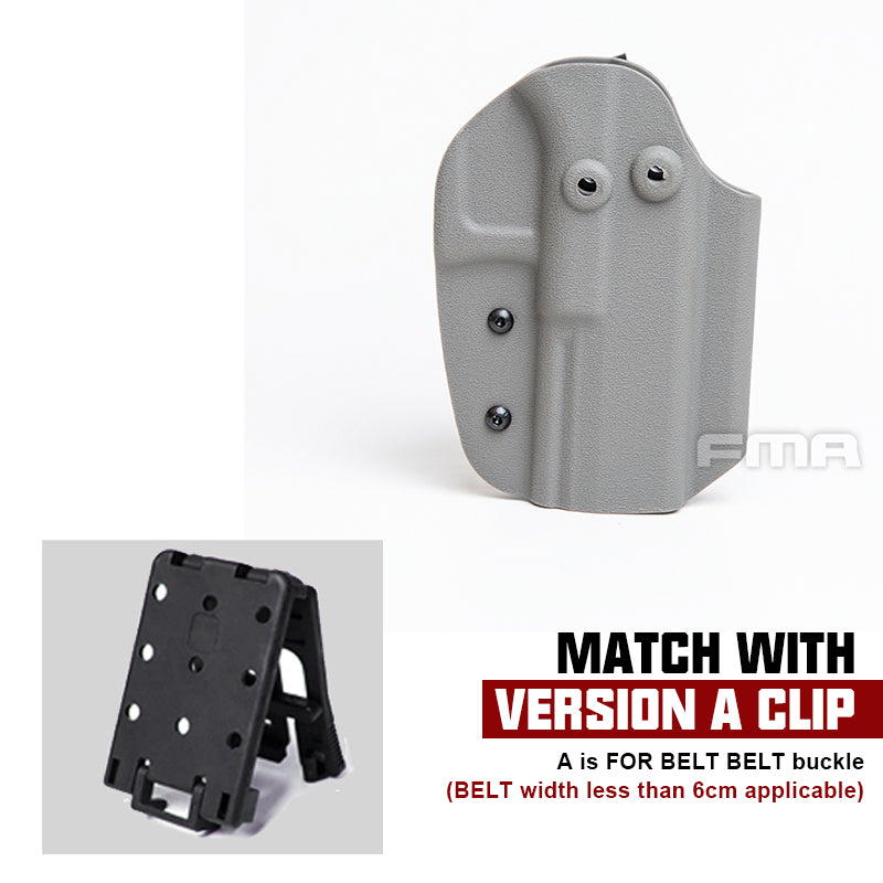 FMA Tactical Holster For G17 Belt Clip Mount System G17 Holder Style A 1340