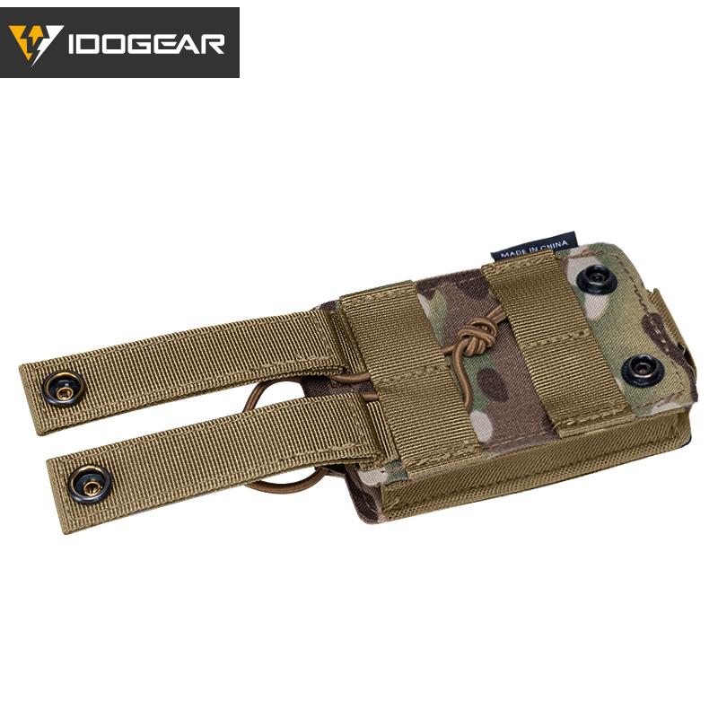 IDOGEAR Tactical Single Mag Pouch For 556 Mag Singel Magazine Carrier Military MOLLE Mag Pouch 3566