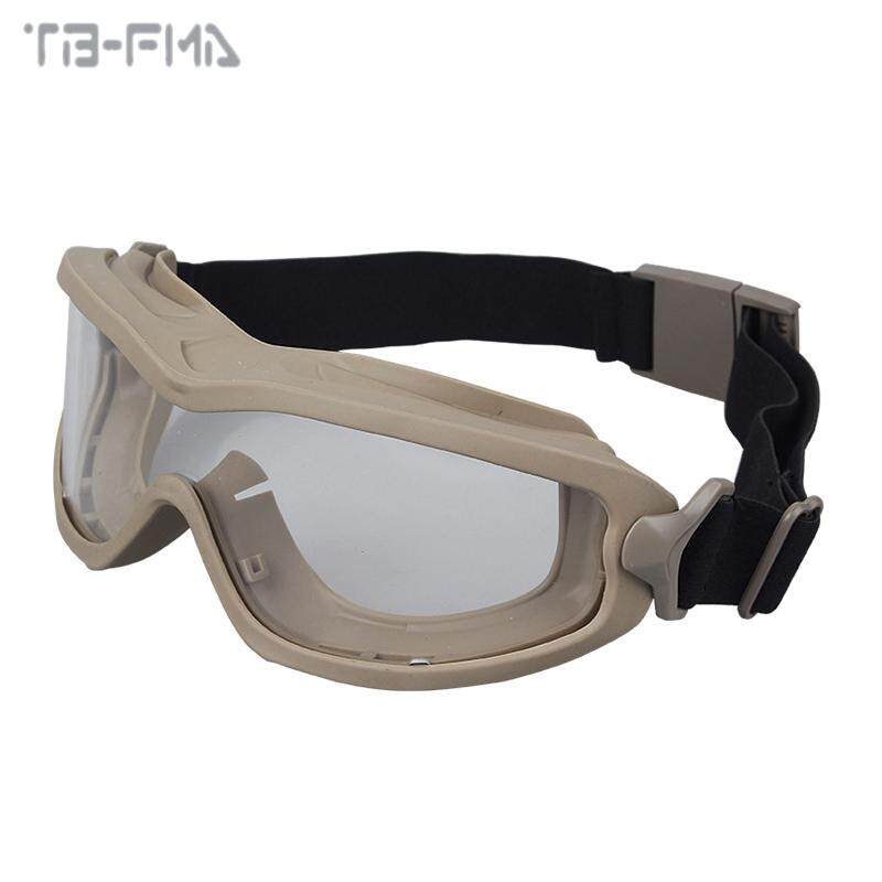 FMA Tactical Goggle With Single Layer JT Spectra Series Goggle Anti-fog Dust Glasses FPS Goggle Wargame Military Sports Cycling Equipments Outdoor 1314A