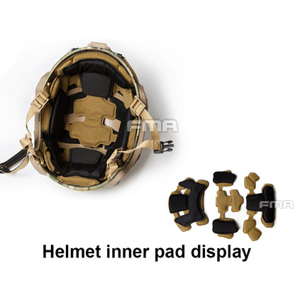 FMA Tactical MT Helmet with Inner Sponge Pads Military Training Outdoor Cycling Protective Military Helmet Shockproof TB1274