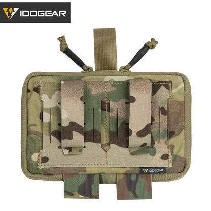 IDOGEAR Tactical Medical Pouch TRA Style EMT Trauma Kit Carrier Saber MOLLE Storage Bag Tactical Scissors Pouch  Multi-function Tool Bag 3583