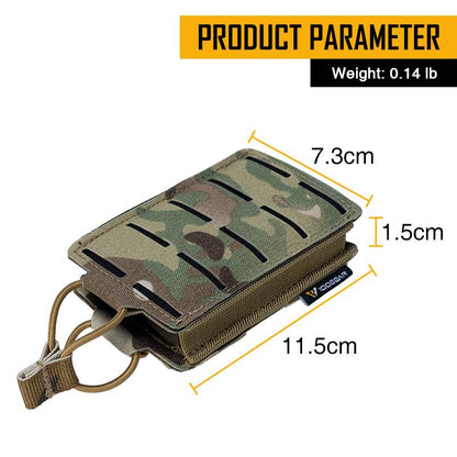 IDOGEAR Tactical Single Mag Pouch For 556 Mag Singel Magazine Carrier Military MOLLE Mag Pouch 3566