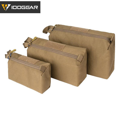 IDOGEAR Tactical Trapezoid Storage Pouch Utility Pouch Packing Cubes Military Multi-function Camouflage Practical Bag Outdoor Gear 35102