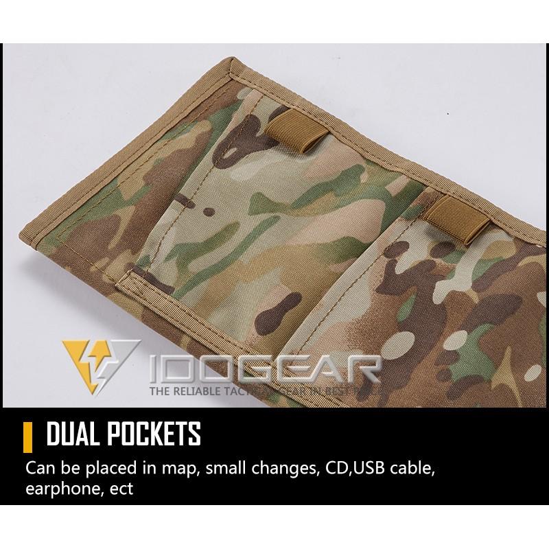 IDOGEAR Tactical Multi-pocket Visor Panel Car Sun Visor Organizer CD Bag Molle Visor Pouch 3524