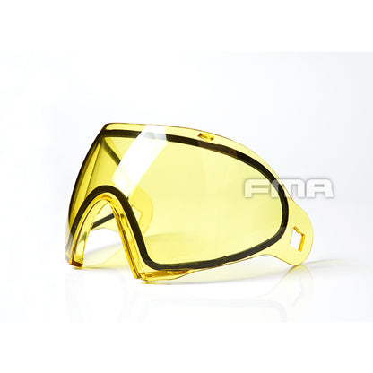 FMA F1 Safety lens Anti-fog double/single layer lens for F0001-0025 F1 glasses lens