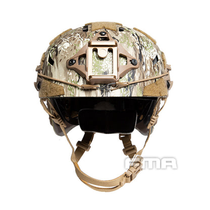 FMA Tactical Caiman Helmet with NVG Shroud Rail Headwear Helmet L/XL Size Helmet Bike Cycling Helmet 1382B