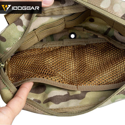 IDOGEAR Tactical Utility Pouch MOLLE Military EDC Bag Multi-function Camouflage Pouch 3563