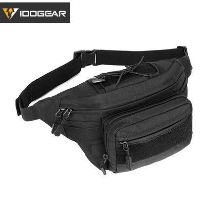 IDOGEAR Tactical Fanny Pack Waist Bag Camo Waist Pack Army Gear Military Camouflage Waist Pouch 3544