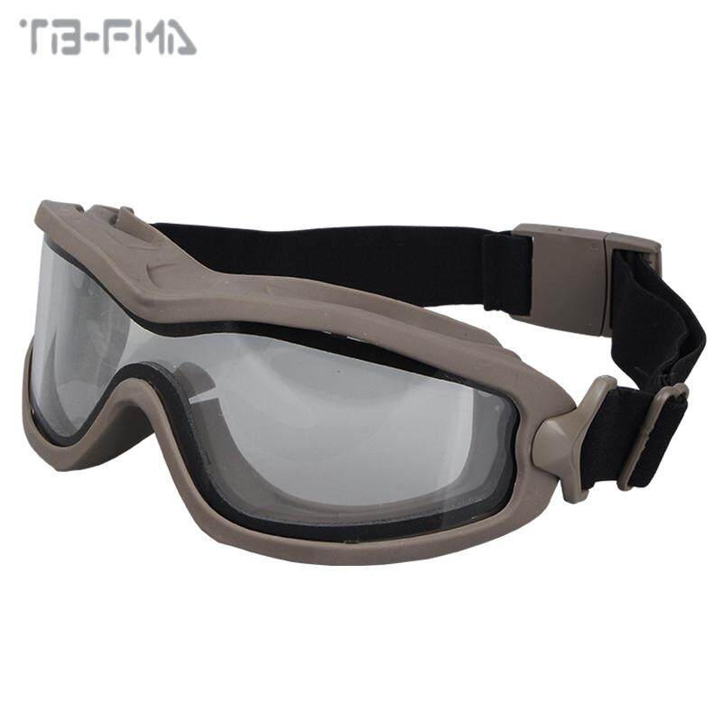 FMA Tactical Goggle With Double Layer JT Spectra Series Goggle Anti-fog Dust Glasses FPS Goggle Military Army Wargame Sports Cycling Equipments 1314B