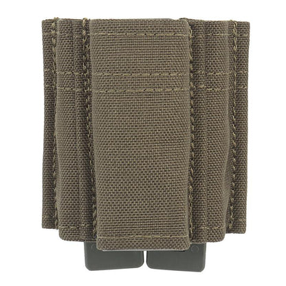 IDOGEAR Tactical Double Magazine Pouch For 5.56 & 9mm Mag with Hard Insert Carrier Quick Draw MG-F-07