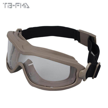 FMA Tactical Goggle With Single Layer JT Spectra Series Goggle Anti-fog Dust Glasses FPS Goggle Wargame Military Sports Cycling Equipments Outdoor 1314A