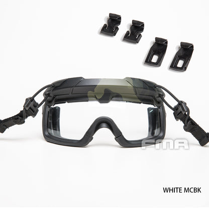 FMA Tactical Glasses For Tactical Helmet Wargame Protective Glasses Anti Fog Dust Paintball gear 1333