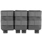 IDOGEAR Tactical Triple Magazine Pouch For 5.56mm Mag with Hard Insert Carrier Quick Draw Military Molle Mag Pouch MG-F-12