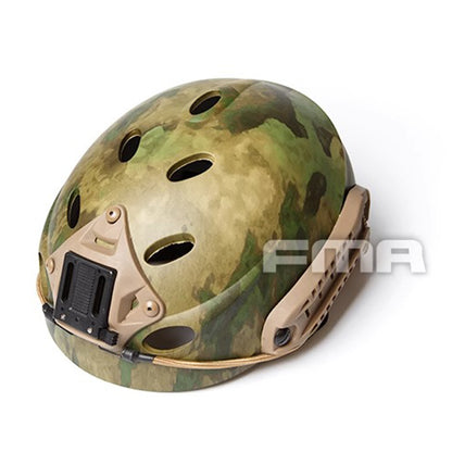 FMA Tactical Helmet Special Force Recon Headwear with Rail & NVG Shroud Military Wargame Training Portective Helmet Survival Kit 1246