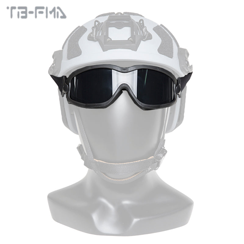 FMA Tactical Goggle With Double Layer JT Spectra Series Goggle Anti-fog Dust Glasses FPS Goggle Military Army Wargame Sports Cycling Equipments 1314B