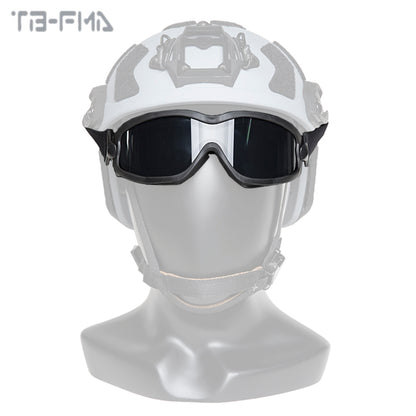 FMA Tactical Goggle With Single Layer JT Spectra Series Goggle Anti-fog Dust Glasses FPS Goggle Wargame Military Sports Cycling Equipments Outdoor 1314A