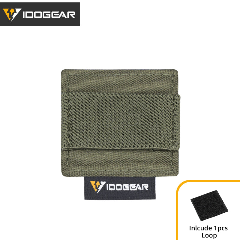 IDOGEAR Tactical Wire Harness Storage Sticker 500D Nylon 3M Hook&loop-Velcro Outdoor Military Tactical Gear 3953