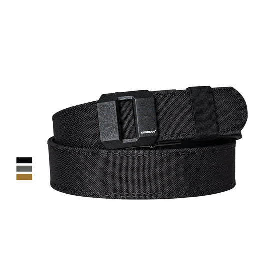 IDOGEAR Mens 1.5" Inch Tactical Belt EDC Nylon Ratchet Gun Belt for Concealed Carry  Airsoft Outdoor Training 3430