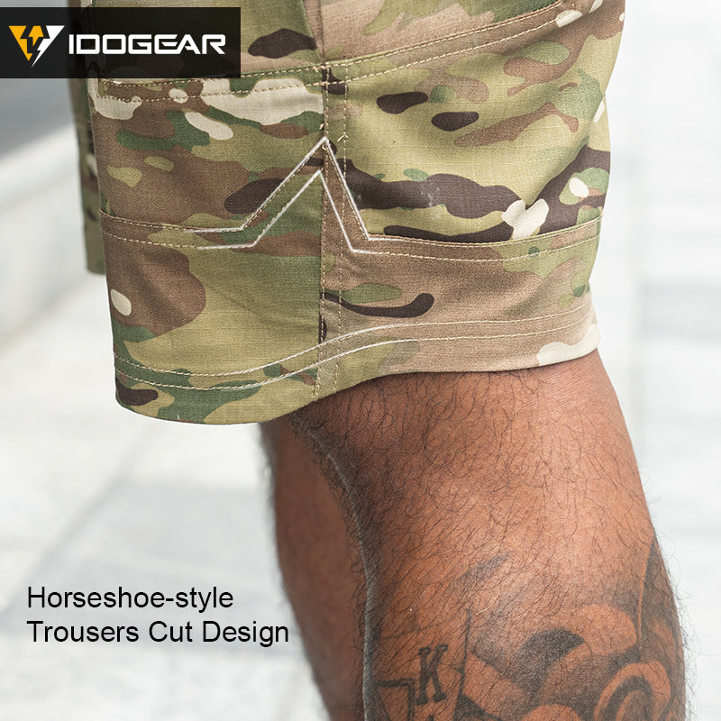 HOT SALE🔥| IDOGEAR Tactical Camo Shorts Pants Men's Combat Short Pants 3212