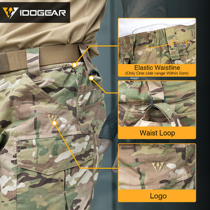 HOT SALE🔥| IDOGEAR Tactical Camo Shorts Pants Men's Combat Short Pants 3212