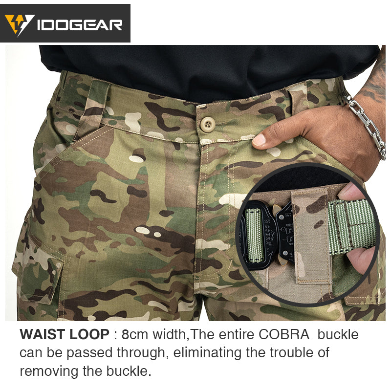 HOT SALE🔥| IDOGEAR Tactical Camo Shorts Pants Men's Combat Short Pants 3212