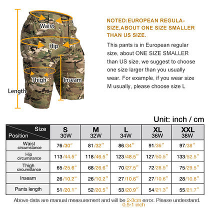 HOT SALE🔥| IDOGEAR Tactical Camo Shorts Pants Men's Combat Short Pants 3212